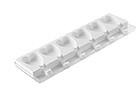MOLDE SILICONA BOMBON MINI CORAZON GEL03  1 UD