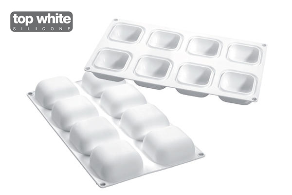 GEM100 SILICONE MOULD N8 61x61 H30MM  1 UD