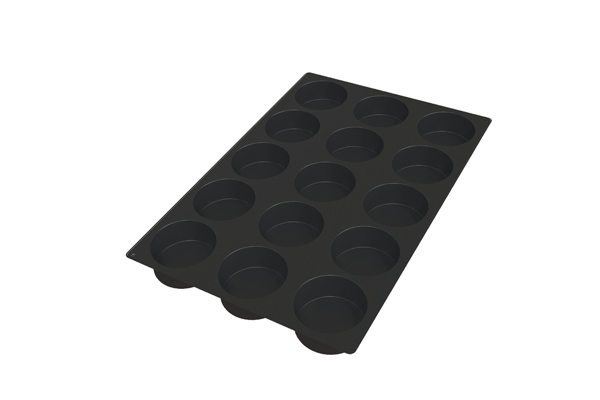 SQ067 SILICONE MOULD N15 105x40MM BLACK  1 UD