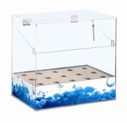 VITRINA BARQUILLOS 25X40X37  1 UN