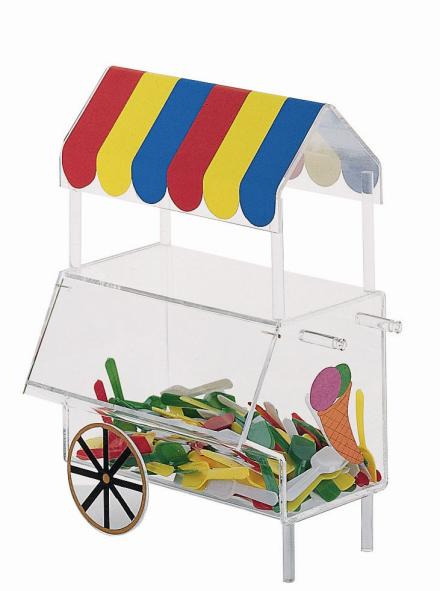 VITRINA CUCHARILLAS CARRO DE HELADOS 1 UN