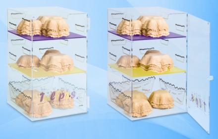 VITRINA TULIPAS 24´5x24´5x40  1 UN