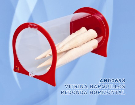 VITRINA BARQ. REDONDA HORIZONTAL  1 UN
