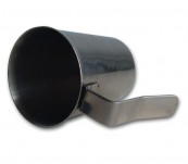 CAZO INOX. C/ ASA 250 ML.  1 UD