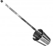 CAZO INOX PARA LIQUIDOS CON MANGO DE 250 A  1 UD