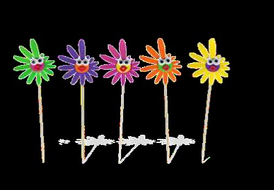 FLOR GLAMOUR C/OJOS MOVILES  1 CAJA