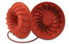 MOLDE TARTA FLEX REDONDO ROJO SFT 224/N 1 UD
