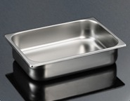 CUBETA 2.5 L. LARGA 360x165x80 INOX. AEXPERIAL 1 UN