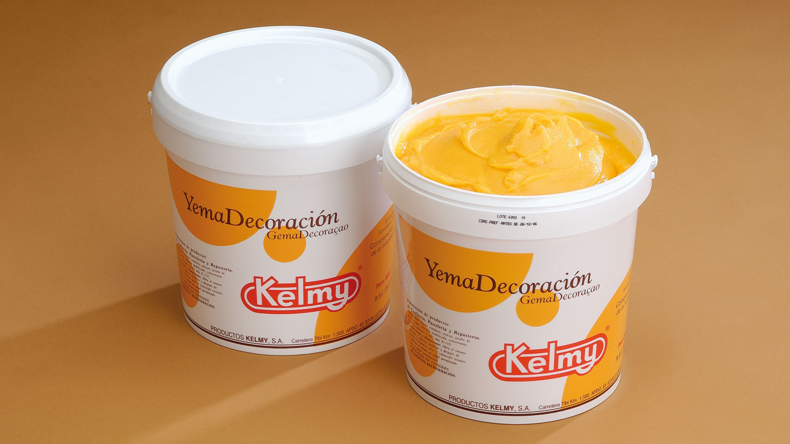 YEMA BLANDA DECORACIÓN  1 KG.